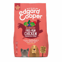 Edgard & Cooper senior graanvrij scharrelkip & Noorse zalm hondenbrokken - 4,2 kg