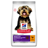 Hill's Science Plan Stomach & Skin Adult Sensitive Small & Mini hondenbrokken met kip - 3 kg