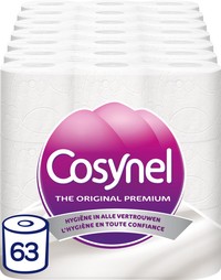 Cosynel wit toiletpapier 3-laags - 63 rollen