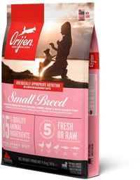 Orijen Small Breed Whole Prey adult kip, kalkoen & vis hondenbrokken - 4,5 kg