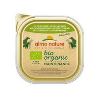 Almo Nature Bio Organic Maintenance Kip & Groenten natvoer voor honden - 5,4 kg