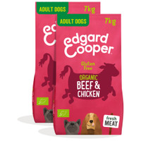 Edgard & Cooper Bio Rund & Bio Kip hondenbrokken - 14 kg