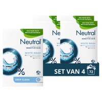 Neutral Witte was Parfumvrij wasmiddel - 72 wasbeurten
