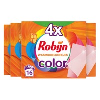 Robijn Classics wasmiddeldoekjes voor bonte was - 64 wasbeurten