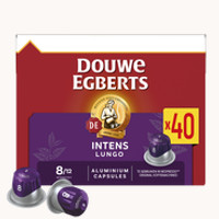 Douwe Egberts Lungo Intens koffiecups - 40 stuks