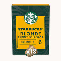Starbucks Blonde Espresso Roast koffiecups - 18 stuks