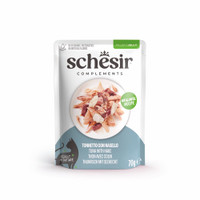 Schesir Complements tonijn met heek natvoer voor katten - 1,68 kg