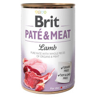 Brit Care Paté & Meat lam natvoer voor volwassen honden - 4,8 kg