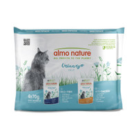 Almo Nature Urinary Help Vis & Kip natvoer voor volwassen katten - 1,68 kg