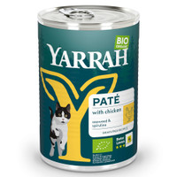 Yarrah Biologisch Paté kip natvoer voor katten - 400 gram