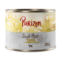 Purizon Single Meat kip met kamillebloemen natvoer voor katten - 200 gram