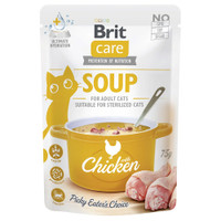 Brit Care Cat Pouch kip in soep natvoer voor katten - 2,25 kg