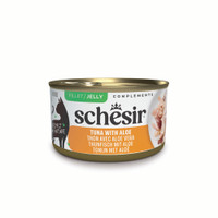 Schesir Complements in gelei tonijn met aloë natvoer voor katten - 1,68 kg