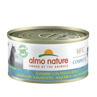 Almo Nature HFC Complete makreel met zoete aardappel natvoer voor katten - 420 gram