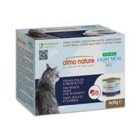 Almo Nature HFC Natural Light Meal tonijn, kip & ham natvoer voor katten - 200 gram