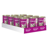 Whiskas 1+ visselectie zalm in gelei natvoer voor katten - 9,6 kg