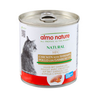 Almo Nature HFC Adult Kip & Garnalen natvoer voor katten - 1,68 kg