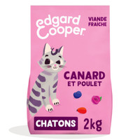 Edgard & Cooper Kitten eend & kip graanvrije kattenbrokken - 4 kg
