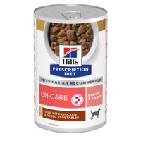 24 x 354 g Hill's Prescription Diet On-Care nat hondenvoer met kip