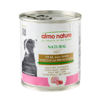 Almo Nature HFC Adult Kalf met ham natvoer voor honden - 3,48 kg