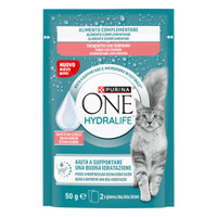 Purina One Hydralife vloeibaar natvoer met zalmsmaak voor katten - 600 gram
