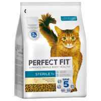 Perfect Fit Sterile rijk aan kip kattenbrokken voor volwassen katten - 2,8 kg