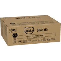Whiskas 1+ Classic Selectie Country-collectie natvoer voor katten in saus - 7,14 kg