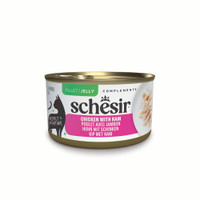 Schesir Complements in gelei kip met ham natvoer voor katten - 1,68 kg