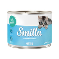 Smilla Kitten konijn natvoer voor katten - 1,2 kg