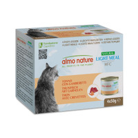 Almo Nature HFC Natural Light Meal tonijn & garnalen natvoer voor volwassen katten - 200 gram