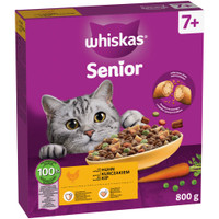 Whiskas 7+ Gevogelte Selectie Kip kattenbrokken - 1,6 kg