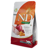 Farmina N&D Pumpkin volwassen kwartel & granaatappel kattenbrokken - 10 kg