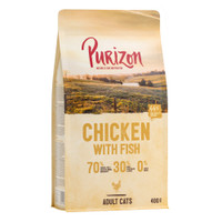 Purizon Adult kip met vis kattenbrokken - 400 gram