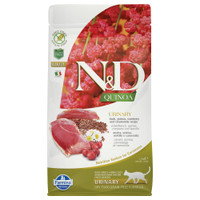 Farmina N&D Quinoa Urinary eend, cranberry & kamille kattenbrokken voor volwassen katten - 1,5 kg