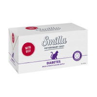 24 stuks van 100 g Diabetes Smilla Veterinary Diet kattenvoer
