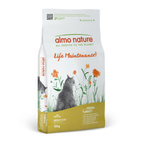 Almo Nature Holistic Maintenance Kalkoen & Rijst kattenbrokken - 12 kg