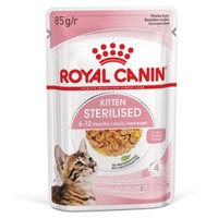 Royal Canin Kitten Sterilised in gelei natvoer voor katten - 4,08 kg