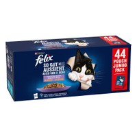 Felix Elke Dag Feest Vis- & vleesselectie natvoer voor volwassen katten - 7,48 kg