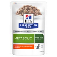 Hill's Prescription Diet Metabolic kip natvoer voor volwassen katten - 1,02 kg