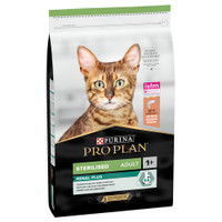 Purina Pro Plan Light/gesteriliseerd volwassen Renal Plus Optirenal zalm kattenbrokken - 10 kg