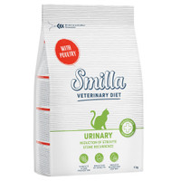 1kg urineweg met gevogelte Smilla Veterinary Diet kattenvoer