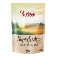 Purizon Superfoods Kip kattenbrokken - 100 gram