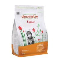 2x12kg Almo Nature Holistic kattenvoer voor kittens kip & rijst