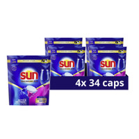 Sun Brilliant Shine All-in-1 - 136 vaatwastabletten