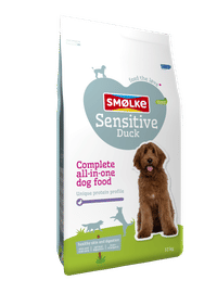 Smolke Sensitive eend volwassen hondenbrokken - 12 kg