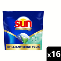 Sun Brilliant Shine Plus All-in-1 - 16 vaatwastabletten