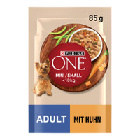 Purina One Mini/Small Adult kip natvoer voor honden - 2,21 kg