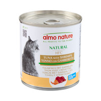 Almo Nature HFC Natural Tonijn met garnalen natvoer voor katten - 6,72 kg