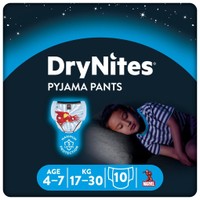 Huggies DryNites nachtluiers jongens 4-7 jaar - 10 stuks