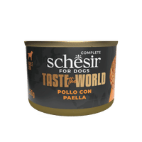 Schesir Taste of the World Kip Paella natvoer voor volwassen honden - 150 gram
